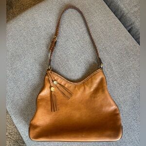 Gucci Marrakech Brown Leather Braided Tassel Bag